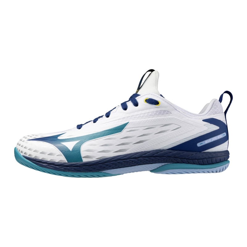 Mizuno Schoenen Wave Drive Neo 4 wit-blauw