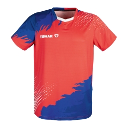 Tibhar Shirt TT France rood-blauw