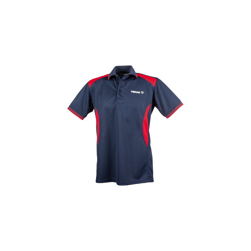 Tibhar Shirt Kosmos Polyester navy-rood