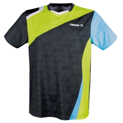 Tibhar Shirt Sol geel-zwart-blauw