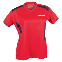 Tibhar Shirt Lady Kosmos rood-navy