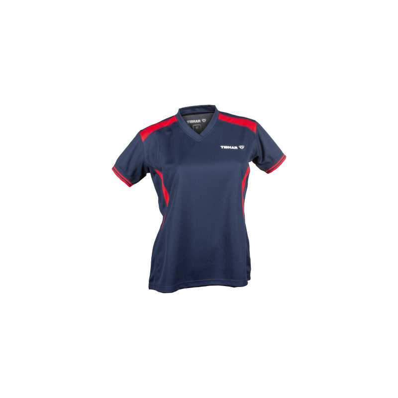 Tibhar Shirt Lady Kosmos navy-rood