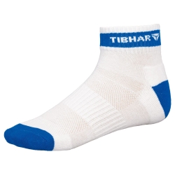 Tibhar Sokken Basic wit-blauw