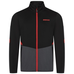 Donic Trainingsvest Trail zwart-grijs-rood