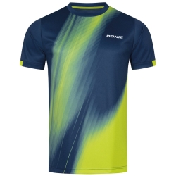 Donic T-Shirt Cream navy-geel