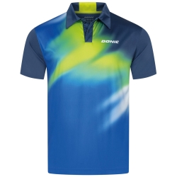 Donic Shirt Rhythm navy-lime-blauw
