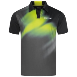Donic Shirt Rhythm zwart-lime-grijs