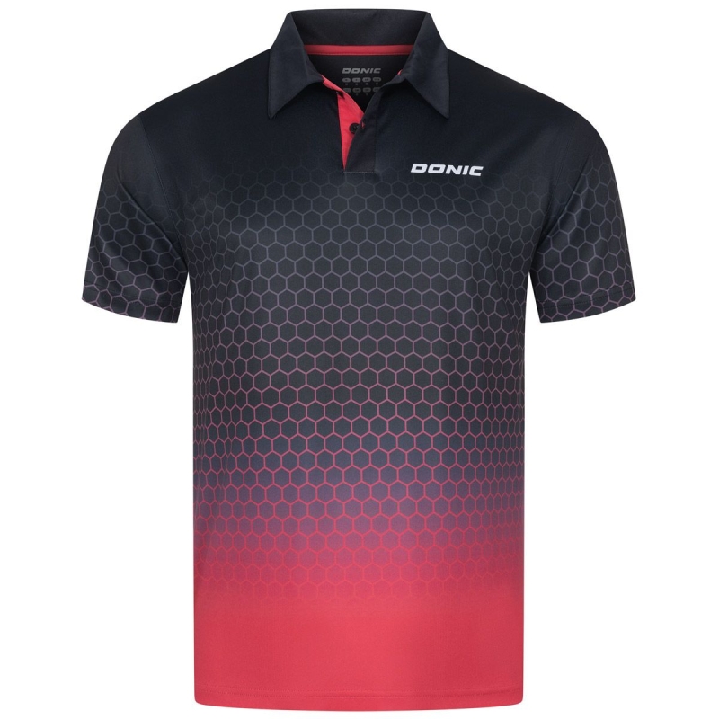 Donic Shirt Spider zwart-roze