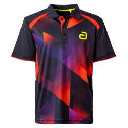 Andro Shirt Lanton zwart-rood