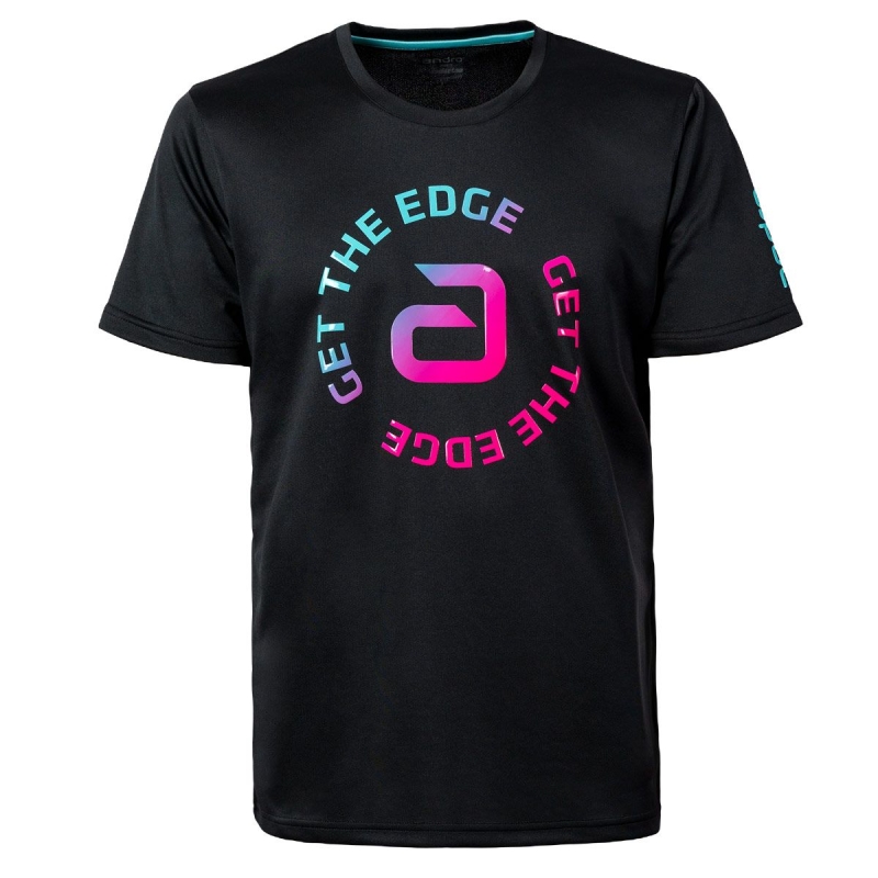 Andro Shirt Panji zwart-paars