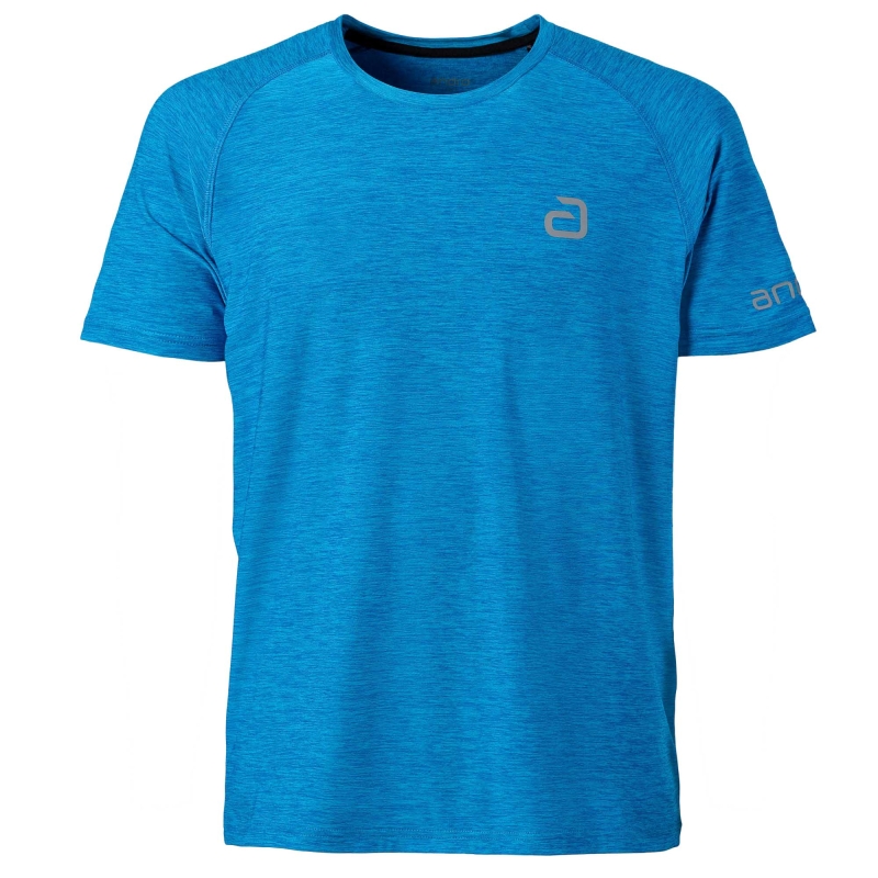 Andro Shirt Melange Alpha lichtblauw