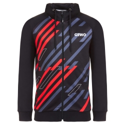 Gewo Hoody Ponza I zwart-rood