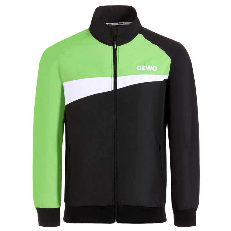 Gewo Trainingsvest Fondi III zwart-lime