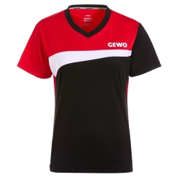 Gewo Shirt Fondi IV Lady zwart-rood