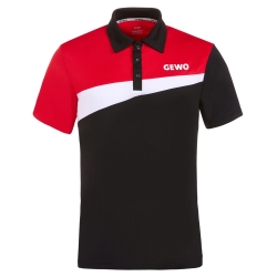Gewo Shirt Fondi IV Katoen zwart-rood