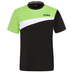 Gewo T-Shirt Fondi I zwart-lime