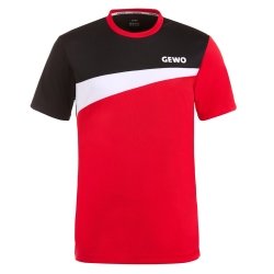 Gewo T-Shirt Fondi III rood-zwart