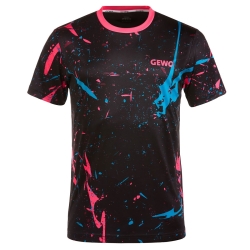 Gewo T-Shirt Tamarro I zwart-blauw-roze