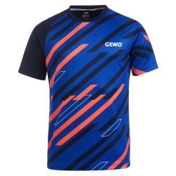 Gewo T-Shirt Ponza III navy-oranje