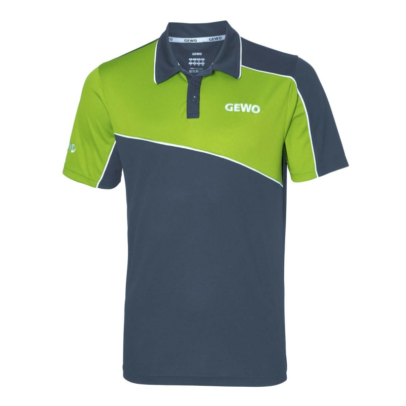 Gewo Shirt Pinto Polyester grijs-groen