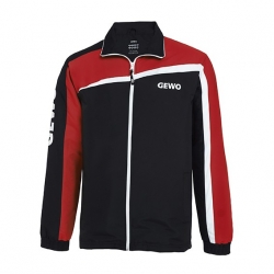 Gewo Trainingsvest Tarent TS18-1 zwart-rood
