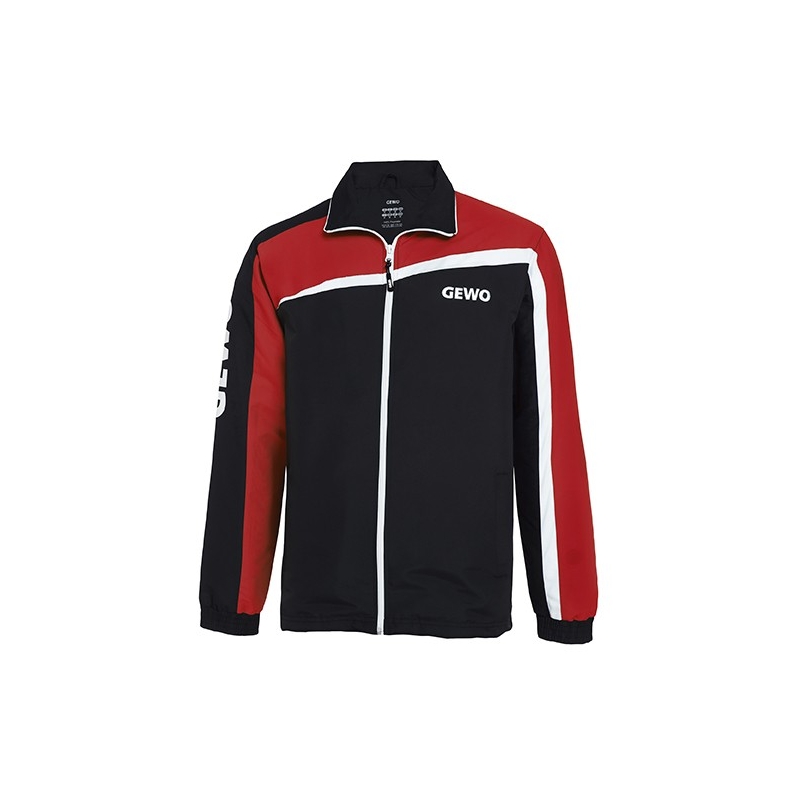 Gewo Trainingsvest Tarent TS18-1 zwart-rood