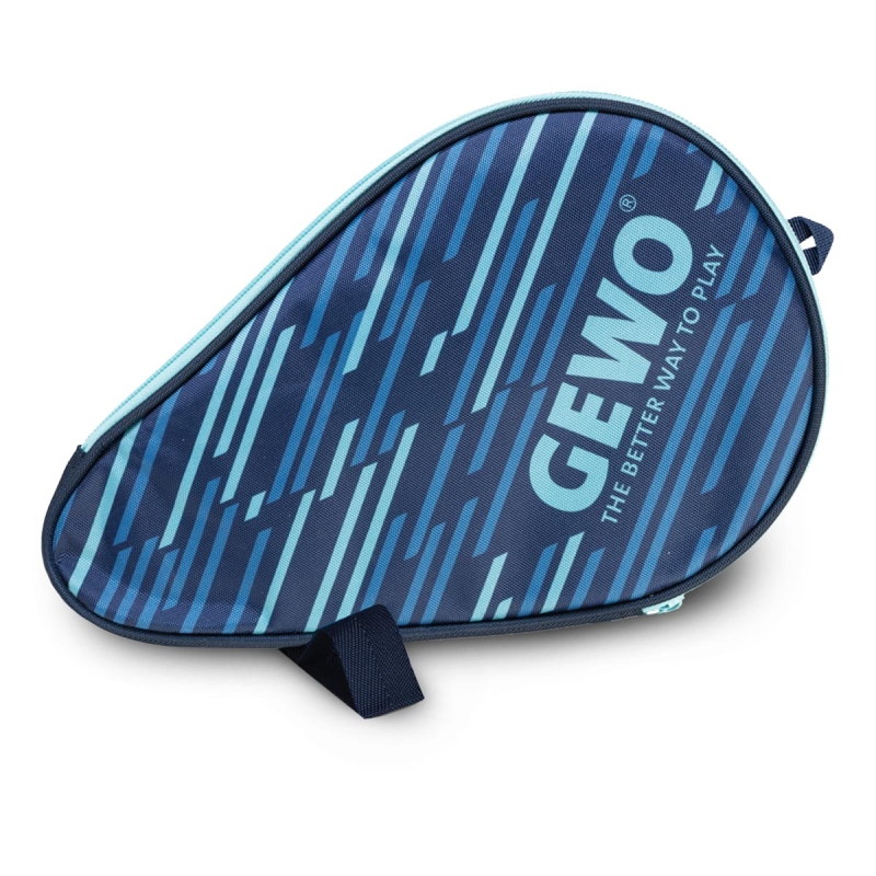 Gewo Palethoes Stripes Rond met balopvangvak * navy-blauw