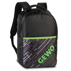 Gewo Rugzak Stripes * zwart-groen