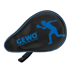 Gewo Palethoes Nova Rond met balopvangvak * zwart-blauw