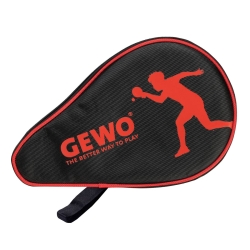 Gewo Palethoes Nova Rond met balopvangvak * zwart-rood
