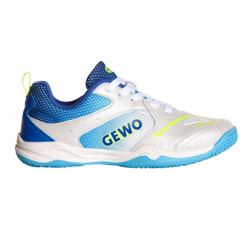 Gewo Schoenen Junior Flex wit-blauw