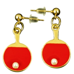 Tibhar Oorbellen rode paletjes