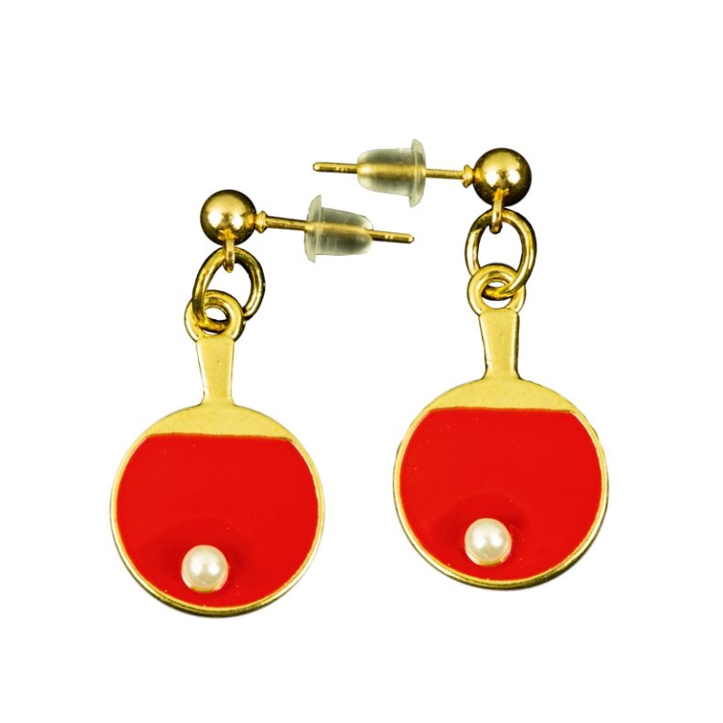 Tibhar Oorbellen rode paletjes