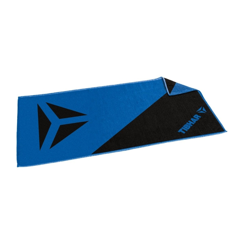 Tibhar Handdoek Smash Pro blauw-zwart