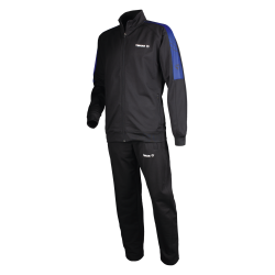 Tibhar Trainingspak Domino zwart-blauw