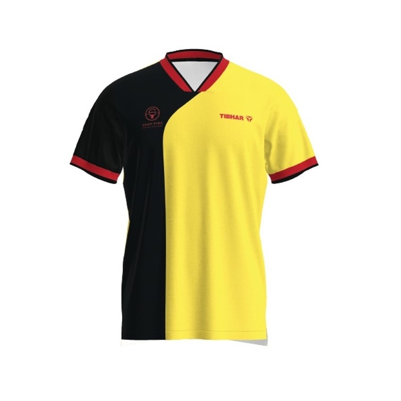 Tibhar Shirt België geel 2026