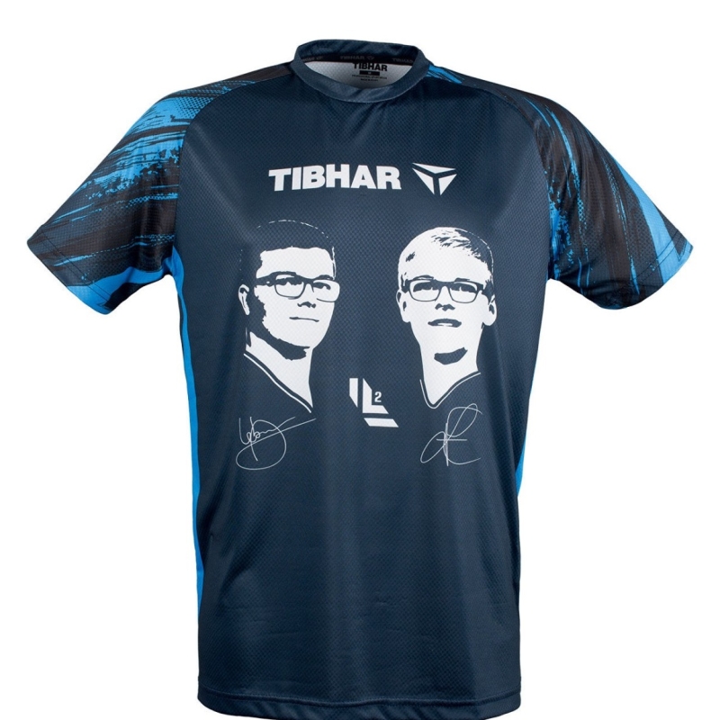 Tibhar T-Shirt Lebrun navy
