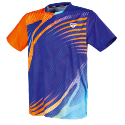 Tibhar Shirt TT Heaven blauw-oranje