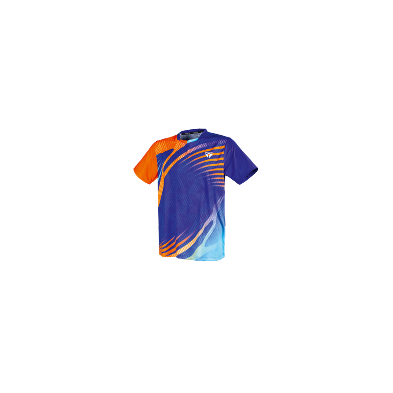 Tibhar Shirt TT Heaven blauw-oranje