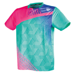 Tibhar Shirt TT Paint blauw-roze