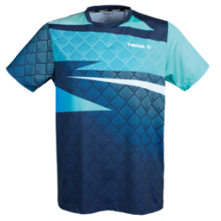 Tibhar Shirt TT Corner blauw-lichtblauw