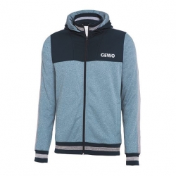 Gewo Hoody H18-1 blauw-grijs