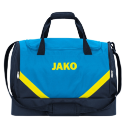 Jako Sporttas Iconic met bodemvak jakoblauw-geel