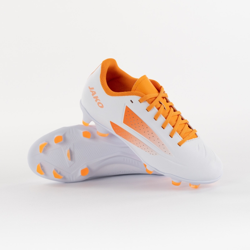 Jako Voetbalschoenen Opura Academy FG AG wit-oranje