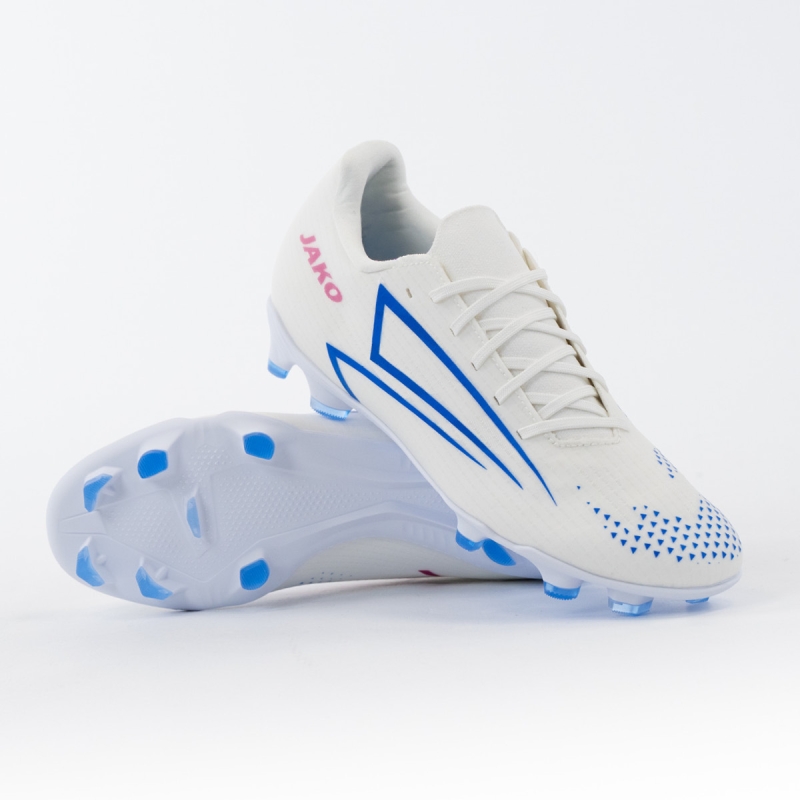 Jako Voetbalschoenen RS89 Team FG Ag wit-rood-blauw