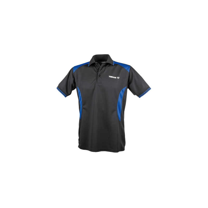 Tibhar Shirt Kosmos Polyester zwart-blauw