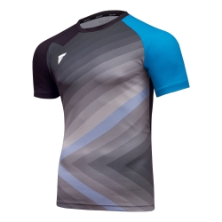 Victas V-T-Shirt 238 * grijs-zwart-blauw