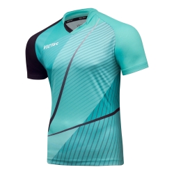 Victas V-Shirt 236 * muntgroen-zwart