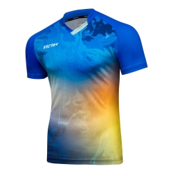 Victas V-Shirt 234 * blauw-oranje-geel