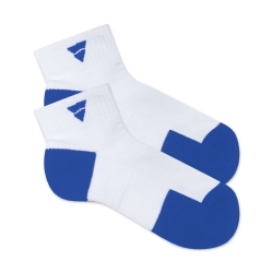 Victas V-Sokken 528 wit-blauw
